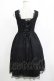 画像3: axes femme kawaii / 総レースノースリーブワンピース M ブラック H-25-11-01-032-AX-OP-NS-ZH (3)