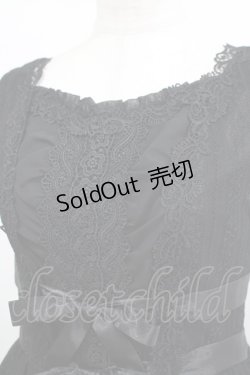 画像5: axes femme kawaii / 総レースノースリーブワンピース M ブラック H-25-11-01-032-AX-OP-NS-ZH