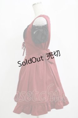 画像2: Secret Honey / オフショルドッキングワンピース Free ワイン H-25-11-01-034-CA-OP-NS-ZH