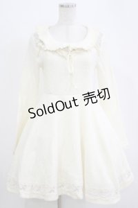 LIZ LISA / チュール切替ワンピース Free オフ H-25-11-01-035-LO-OP-NS-ZH