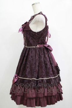 画像2: BABY,THE STARS SHINE BRIGHT / Floralレースフロッキージャンパースカート Free パープル H-25-11-01-004-BA-OP-NS-ZH