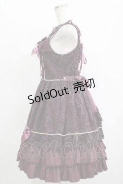 画像2: BABY,THE STARS SHINE BRIGHT / Floralレースフロッキージャンパースカート Free パープル H-25-11-01-004-BA-OP-NS-ZH