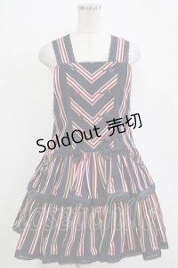 BABY,THE STARS SHINE BRIGHT / ブリテッシュレジメンタルサロペット Free ネイビー H-25-11-01-039-BA-OP-NS-ZH