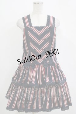 画像1: BABY,THE STARS SHINE BRIGHT / ブリテッシュレジメンタルサロペット Free ネイビー H-25-11-01-039-BA-OP-NS-ZH