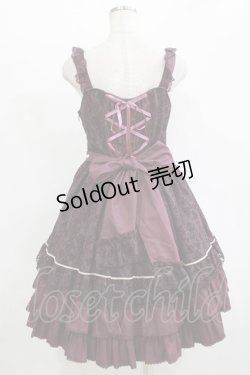 画像3: BABY,THE STARS SHINE BRIGHT / Floralレースフロッキージャンパースカート Free パープル H-25-11-01-004-BA-OP-NS-ZH