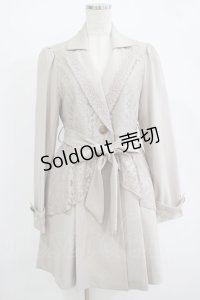axes femme / レース重ねクラシックコート M ベージュ H-25-11-01-041-AX-CO-NS-ZH