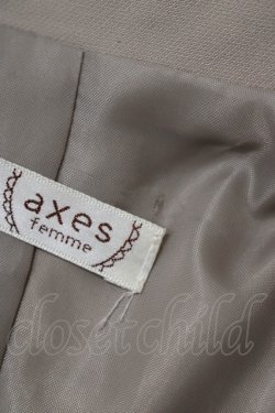 画像4: axes femme / レース重ねクラシックコート M ベージュ H-25-11-01-041-AX-CO-NS-ZH