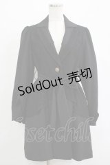 axes femme / レース重ねクラシックコート M ブラック H-25-11-01-042-AX-CO-NS-ZH
