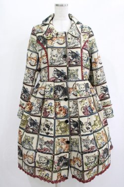 画像1: LIEF / CATゴブランコート Free 生成り H-25-11-01-005-LO-CO-NS-ZH