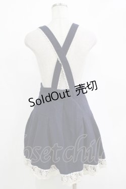 画像3: LIZ LISA / リボンポケットジャンパースカート Free ネイビー H-25-11-01-044-LO-OP-NS-ZH