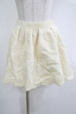 画像1: LIZ LISA / スァラップ刺繍スカート Free オフ H-25-11-01-045-LO-SK-NS-ZH