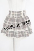 LIZ LISA / チェックスカート Free ブラウン H-25-11-01-046-LO-SK-NS-ZH