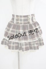 LIZ LISA / チェックスカート Free ブラウン H-25-11-01-046-LO-SK-NS-ZH