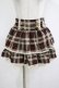 画像1: LIZ LISA / チェックスカート Free ブラウン H-25-11-01-046-LO-SK-NS-ZH (1)
