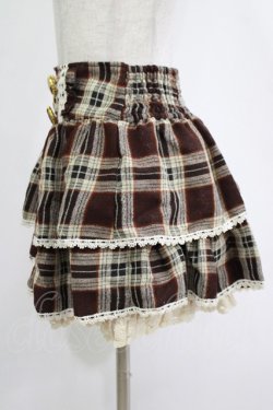 画像2: LIZ LISA / チェックスカート Free ブラウン H-25-11-01-046-LO-SK-NS-ZH