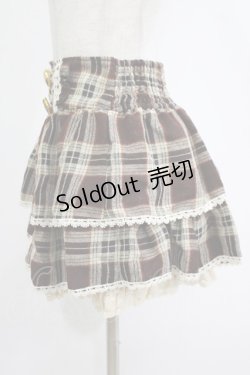 画像2: LIZ LISA / チェックスカート Free ブラウン H-25-11-01-046-LO-SK-NS-ZH