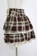 画像2: LIZ LISA / チェックスカート Free ブラウン H-25-11-01-046-LO-SK-NS-ZH (2)