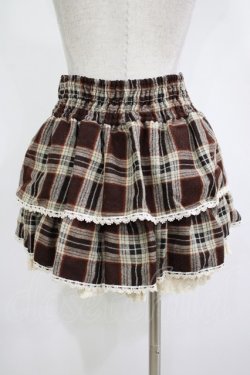 画像3: LIZ LISA / チェックスカート Free ブラウン H-25-11-01-046-LO-SK-NS-ZH