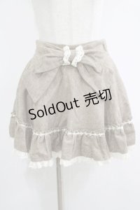 LIZ LISA / ウエストリボンスカート Free ベージュ H-25-11-01-047-LO-SK-NS-ZH