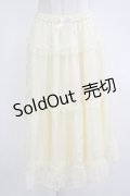 m petit by misako / NINA'Sコラボペチスカート M アイボリー H-25-11-01-051-LO-SK-NS-ZH