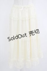 m petit by misako / NINA'Sコラボペチスカート M アイボリー H-25-11-01-051-LO-SK-NS-ZH