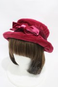 Jane Marple / ロイヤル別珍のハット  ボルドー H-25-11-01-1001-JM-AC-KB-ZH