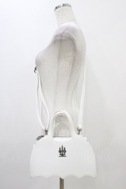 画像1: Moi-meme-Moitie / 蝙蝠2Wayバッグ  白 H-25-11-01-1004-MO-BG-KB-ZH