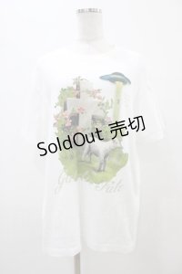 MILKBOY / Galactic Fate TEE M ホワイト H-25-11-01-1031-MB-TO-KB-ZT390