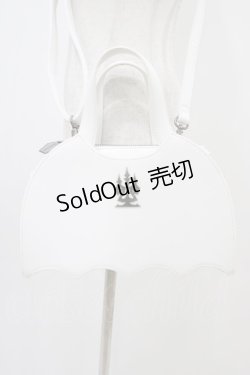 画像3: Moi-meme-Moitie / 蝙蝠2Wayバッグ  白 H-25-11-01-1004-MO-BG-KB-ZH