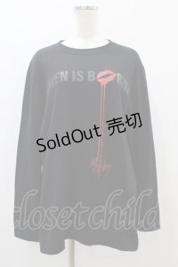 MILKBOY / Heaven is BORING L.S. Tee  ブラック H-25-11-01-1035-MB-TO-KB-ZH