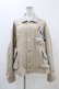 画像1: MILKBOY / ARM RIPPED JACKET  ベージュ×グレーマーブル H-25-11-01-1005-MB-JA-KB-ZH (1)