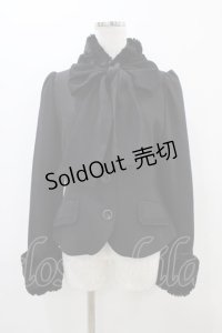 Sheglit / "Hansel"ショートコート M ブラック H-25-11-01-1006-EL-CO-KB-ZH