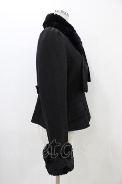 画像3: Sheglit / "Hansel"ショートコート M ブラック H-25-11-01-1006-EL-CO-KB-ZH