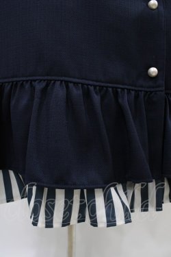 画像5: Melody BasKet / ストライプマドモアゼルドレス M ネイビー H-25-11-01-1007-LO-OP-KB-ZH