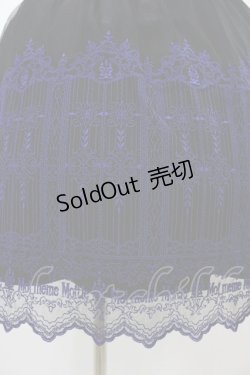 画像5: Moi-meme-Moitie / 燭台エンブレムゲートジャンパースカート  黒×青 H-25-11-01-1009-MO-OP-KB-ZH