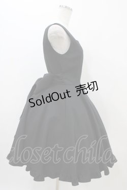 画像3: Moi-meme-Moitie / フリルジャンパースカート  ブラック H-25-11-01-1010-MO-OP-KB-ZH