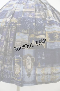 画像5: Jane Marple / British Bookshelfスクエアドレス  ネイビー H-25-11-01-1011-JM-OP-KB-ZH