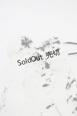 画像3: blablahospital / 包帯リボンヘアゴム  白×黒 H-25-11-01-1002-PU-ZA-KB-ZH