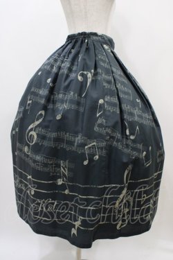 画像3: Melody BasKet / Ensemble Melodyスカート  ブラック H-25-11-01-1013-LO-SK-KB-ZH