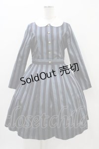 Jane Marple / Regimental stripe lycee onepice  ネイビー H-25-11-01-1014-JM-OP-KB-ZH