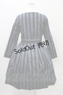 画像2: Jane Marple / Regimental stripe lycee onepice  ネイビー H-25-11-01-1014-JM-OP-KB-ZH