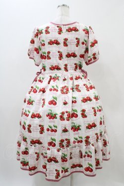 画像2: Melody BasKet / Fresh Cherryスクエアネックワンピース M ピンク H-25-11-01-1017-LO-OP-KB-ZH