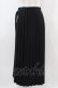画像1: MILKBOY / WRAP PLEATS SKIRT  ブラック H-25-11-01-1023-MB-SK-KB-ZH (1)