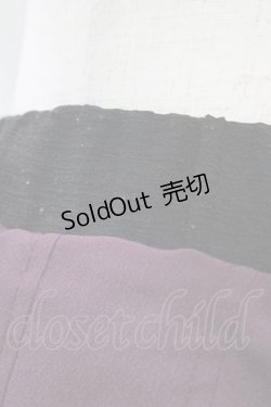 画像3: Qutie Frash / 8分丈袴パンツ  紫 H-25-11-01-1025-QU-PA-KB-ZH