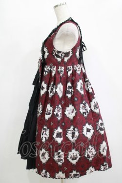 画像2: ALICE and the PIRATES / Captain Chrisの夢想〜新たな冒険への希望〜柄ジャンパースカート Free ボルドー H-25-11-01-001-PA-OP-NS-ZH