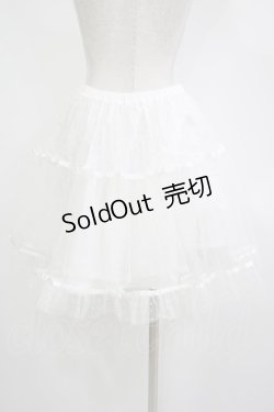 画像3: Angelic Pretty / ドットチュールパニエ Free オフ H-25-11-01-052-AP-SK-NS-ZH