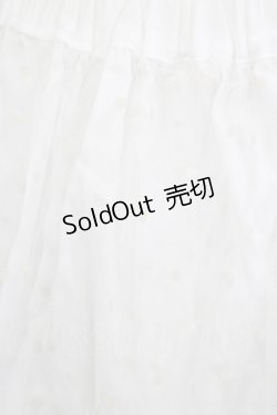 画像4: Angelic Pretty / ドットチュールパニエ Free オフ H-25-11-01-052-AP-SK-NS-ZH