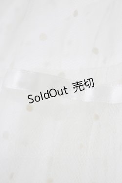 画像5: Angelic Pretty / ドットチュールパニエ Free オフ H-25-11-01-052-AP-SK-NS-ZH