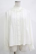 Cha Cha(海外ロリータブランド) / スタンドカラーブラウス M オフ H-25-11-01-055-PU-BL-NS-ZH