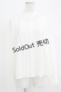 Cha Cha(海外ロリータブランド) / スタンドカラーブラウス M オフ H-25-11-01-055-PU-BL-NS-ZH